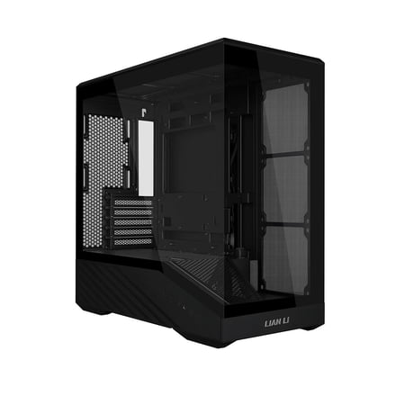 Lian Li Vector V100 MINI Micro-ATX Compact PC Case, Panoramic Tempered Glass, 415mm GPUs