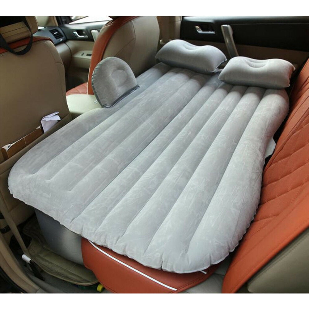 Inflatable Car Air Mattress with Pump (Portable) Travel, Camping