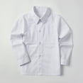 thumbnail image 2 of Boy's White Shirt With a Pleated Pattern on the Chest to be Worn During the Wedding Graduation Ceremony, 2 of 5