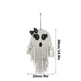 thumbnail image 3 of Halloween Decorations Hanging Ghost Decor 9*14.9 in Macrame Wall Hanging for Halloween Party Decoration Cute Ghost For Nursery Bathroom Bedroom Living Room Kitchen Garden Yard, 3 of 6