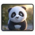 thumbnail image 1 of Cute Panda Gaming Mouse Pad, Gamer Gift, Desk Accessory, Cute Office Decor,, 1 of 4