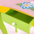 thumbnail image 6 of Mecor Kids Vanity Table,Little Girls Princess Makeup Dressing Table with Drawer/Mirror,Hand Painted Vanity Set with Stool for Children (Oval Mirror), 6 of 9