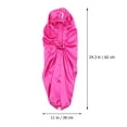 thumbnail image 4 of Long Hair Cap Sleep Hat Braids Satin Night Scrunchie Miss Women's Scarf 2 PCS, 4 of 6