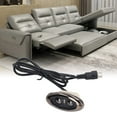 thumbnail image 4 of Electric Recliner Switch, LED Backlight Single USB Charging Port 5 Pin Electric Sofa Controller  For Transportation Equipment, 4 of 8