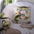 thumbnail image 3 of Carolines Treasures 1015PW1414 Dixie Beer   Canvas Fabric Decorative Pillow 14Hx14W multicolor, 3 of 4