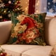 thumbnail image 5 of YiJuHui 1pcs Floral Horse Print Pillow Cover - Elegant Animal Series Home Decor, Soft Nylon Spandex Cushion Case for Sofa Bedroom Headboard, 5 of 6