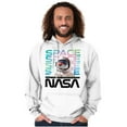 thumbnail image 3 of Cute NASA Worm Logo Mars Astronaut Hoodie Sweatshirt Women Men Brisco Brands M, 3 of 6