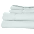 thumbnail image 4 of Lavish Home 66-K0016-SG Cotton Rich Sateen Sheet Set - Sprout Green, King Size, 4 of 4