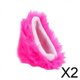 thumbnail image 1 of 2 Pegatinas Para Las Orejas, Accesorio Para Casco De Bicicleta, Scooter, Fácil De Colocar, Color Rojo Rosa, 1 of 8