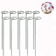 thumbnail image 2 of Rawiri Paquete de 10 ayudas para trepar para plantas de interior Soporte redondo para plantas altas y flores | Ayuda para trepar Monstera para jardín | Palitos para plantas para orquídeas, amarilis,, 2 of 7