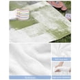 thumbnail image 6 of Sage Green Ombre Beach Towels Oversized Super Absorbent, Vintage Shabby Abstract Plaid Art Lightweight Bath Towel Quick Dry Sets For Bathroom/Pool/Rv Camping/Beach Play/Gym Room/Picnic 30"x60", 6 of 8
