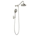 thumbnail image 2 of PULSE ShowerSpas 1053-BN Oasis Shower System with 5-Function 7" Showerhead, 6-Function Hand Shower, Brushed Nickel Finish, 2 of 6