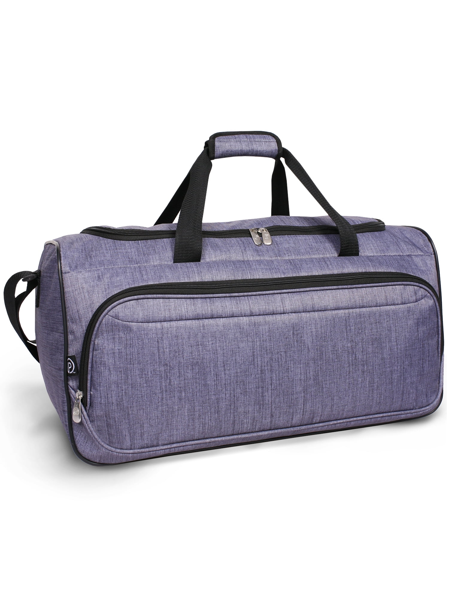 Protege Gray 3pc Travel Luggage Set 24" Check Bag, 22" Duffel, & Boarding Tote, All Ages