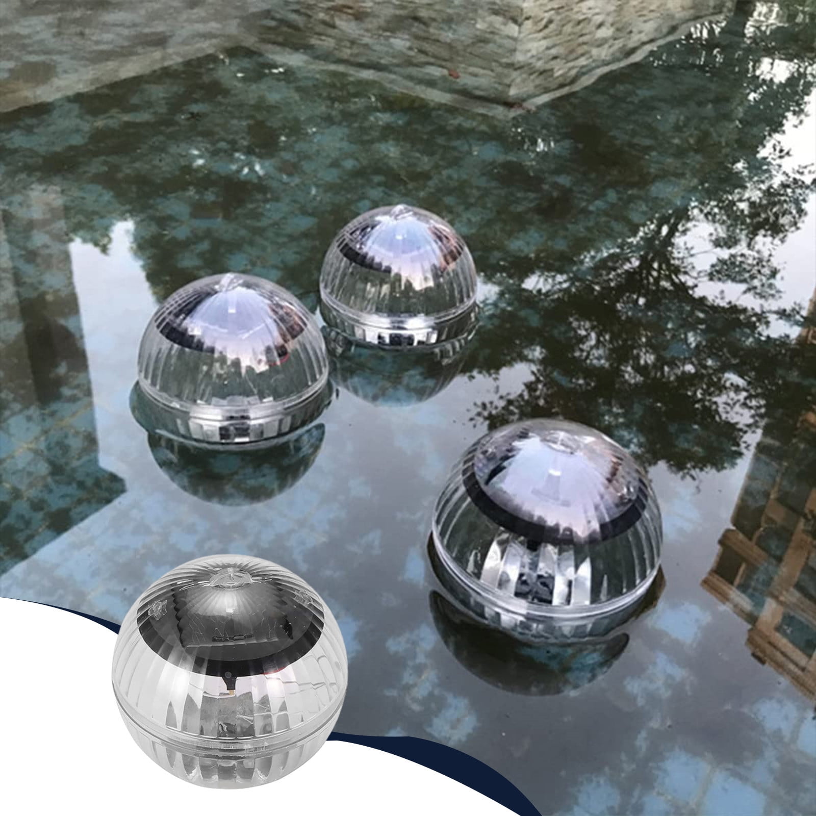 Solar Powered Floating Ball Pool Light – 7-Color Changing LED, IP65 Waterproof, 8-10 Hour Runtime – For Ponds, Pools, Gardens, Parties