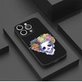 thumbnail image 3 of Un ajuste perfecto: funda para teléfono plateada mate con dibujos animados divertidos diseñada para iPhone 15 Pro Max 14 13 12 Pro 11, 3 of 4