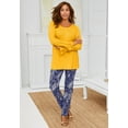 thumbnail image 5 of Jessica London Women's Plus Size Lace Cuff Pullover, 5 of 6