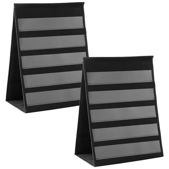 2Pcs Portable Sticker Display Stand No Assembly Required 5 Layer Desktop Sticker Display Organizer for Vendors Craftsmen Collectors