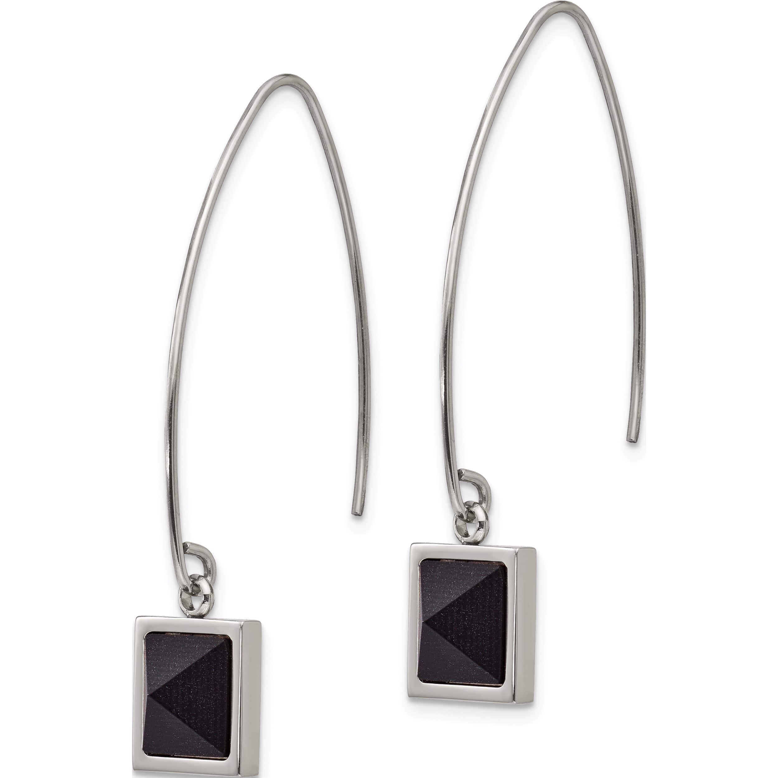 Cappuccino earrings metal enamel dangly shepherds hook , choose your color!  .5” wide custom jewelry car accessories