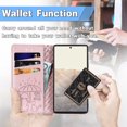 thumbnail image 4 of case for Google Pixel 6 Pro Cartoon Girl Wallet Case,Cat Dog Style Flip Phone Cover with ID Card Holder & Kickstand PU Leather Magnetic Clasp Cases for Google Pixel 6 Pro MG Rose Gold, 4 of 14
