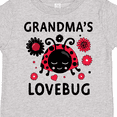 thumbnail image 4 of Inktastic Valentine's Day Grandma's Lovebug Girls Toddler T-Shirt, 4 of 5