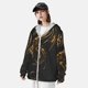 thumbnail image 3 of Fotbe Golden Dragon Tattoo Art Chaqueta con Protección Solar UPF 50+ para Hombre y Mujer, Camisa con Capucha y Bolsillos-Small, 3 of 7