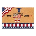 thumbnail image 1 of SIfdSeng Custom Last Name Doormat for 4th of July Patriotic Front Door Welcome Mat with and Design, 1 of 8