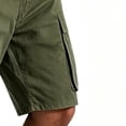 thumbnail image 5 of Thousandth Cargo Shorts for Men Summer Elastic Waist Drawstring Streetwear Shorts Zipper Pocket Casual Shorts Outdoor Hiking Shorts Fashionable Durable Shorts, 5 of 8