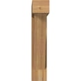 thumbnail image 2 of Ekena Millwork 8"W x 36"D x 40"H Traditional Block Rough Sawn Bracket w/ Offset Brace, Western Red Cedar, 2 of 25