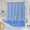 Blue, variant on Bathway Shower Curtain Liner, Rainbow Plaid Heavy Weight Shower Liner, 72" x 72", Amber