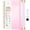 Pink, variant on CTCMSP Hardcover Budget Planner-Monthly Budget Book with Expense Tracker Spiral Notebook,Undated 12 Month Bill Organizer & Finance Planner to Manage Your Money
