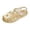 X5Gold, variant on Djtdsds Toddler Girls Solid Color Glitter Jelly Sandals Closed Toe Adjustable Strap Summer Water Shoes Size:8-9 Years