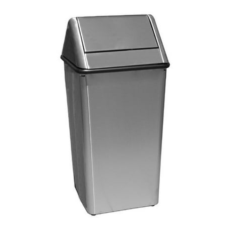 - Witt Waste Watchers Receptacle 36 Gallon Swing Top Trash Can