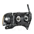thumbnail image 2 of TYC 20-6070-00 Left Headlight Assembly for 1999-2002 Dodge Ram CH2502123, 2 of 5
