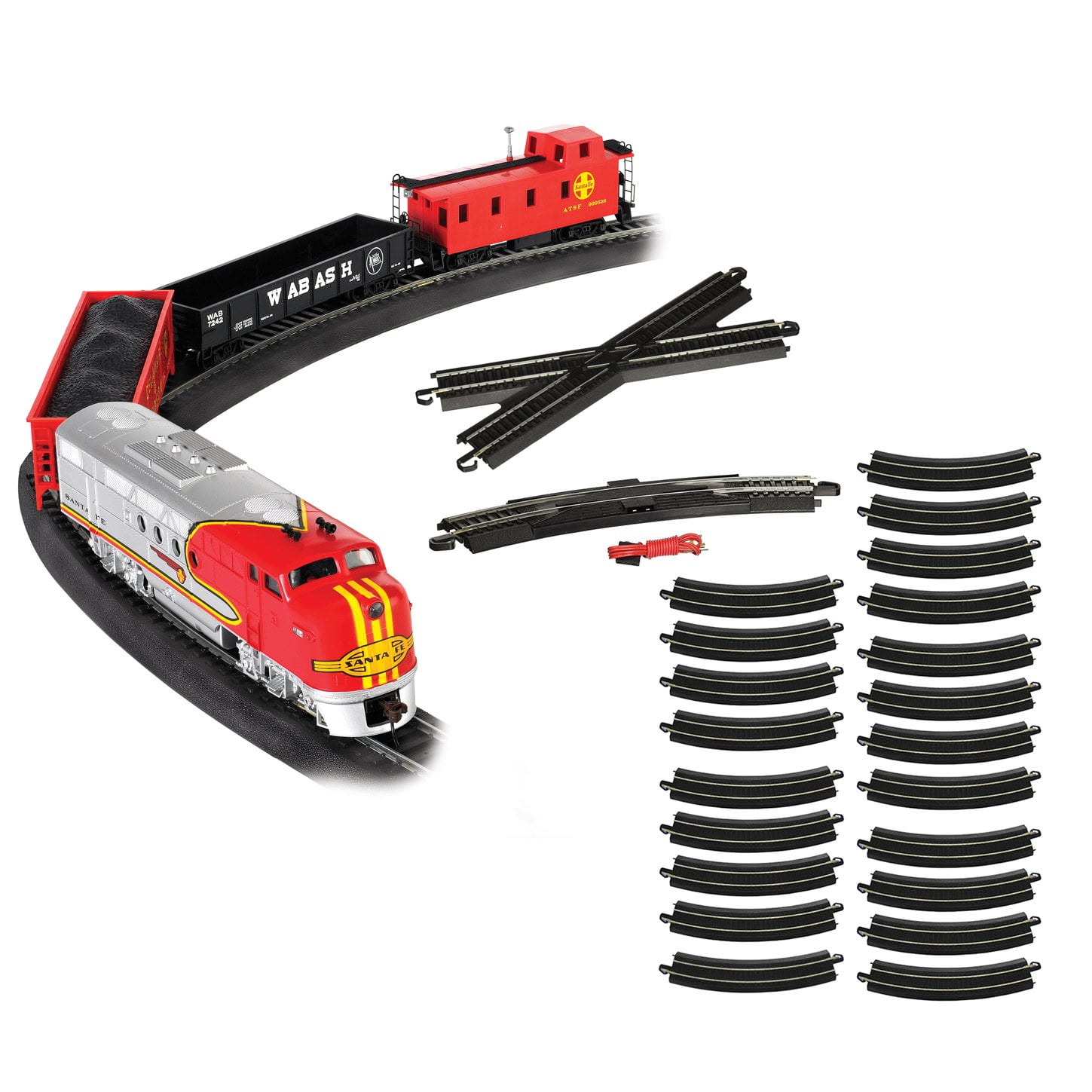 bachmann santa fe train set