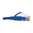 thumbnail image 4 of Eaton Tripp Lite Series Cat6a 10G Snagless Molded Slim UTP Ethernet Cable (RJ45 M/M), PoE, Blue, 7 ft. (2.1 m) RJ-45 (M) CAT 6a - Câble Réseau - à RJ-45 (M) - 7 Pieds - 0.1 Po - UTP - - IEEE 802.3an/IEEE 802.3af/IEEE 802.3at - cm - Moulé, Sans Accroc, Échappé - Bleu - pour P/N: N235-001-WH-6AD, N238-001-GY-TFA, N254-024A, N254-024-001-6AD, 4 of 4