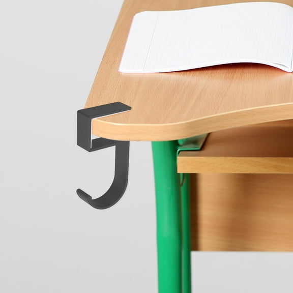 Hemoton Heavy Duty Purse Hook for Desk or Table Handbag Hanger 1 Set for Hanging Bags Umbrellas Keys Cups Headphone