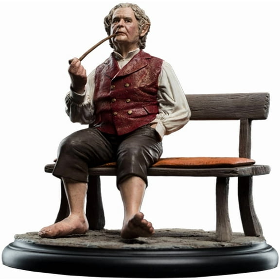 Weta Workshop Lord of the Rings 5” Premium Bilbo Baggins Polystone Mini Statue