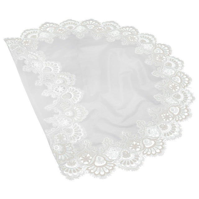 unbranded Protección Para Pantalla De Beige En Encaje Con Textura Fina Y Estructura Confiable
