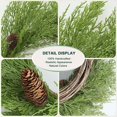 thumbnail image 3 of Plain Christmas Cedar Wreaths for Front Door 20-22 Inches, Real Touch Xmas Pine Winter Wreath for DIY Window Outdoor Outside, Artificial Holiday Farmhouse Wreath for Indoor Decor, 3 of 16