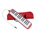 thumbnail image 2 of Instrumento de viento del estilo del teclado de piano melódica de 32 teclas con bolsa de transporte azul Sunnimix Melódicas, 2 of 8