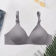 thumbnail image 2 of ManxiVoo Non Underwire Support Bra 3 Piece Set Plus Size Minimizer Anti Sag Comfort Fit for Daily Use XXL Size Purple, 2 of 6