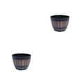 thumbnail image 1 of Yuarrent Flower Pot Lotus Cask Decoración para el hogar Grandes suministros de jardín 228 agujeros 2Conjunto, 1 of 6
