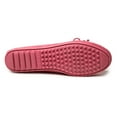 thumbnail image 4 of Minnetonka Women’s Thunderbird “Animikii” Hardsole – Moccasins for Women with a Classic Leather Moccasin Silhouette, Cushioned Footbed, and Beaded Moccasin Design, Pink, Size 5.5, 4 of 7
