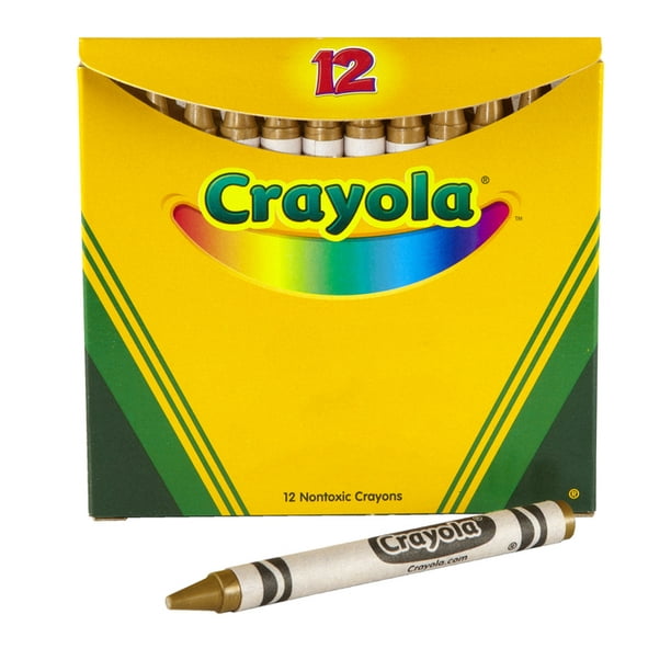 Crayola Bulk Crayons Gold, 2 Multi Colored