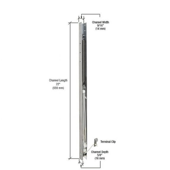 CRL FA2130 22" Window Channel Balance - 2130 or 21-3