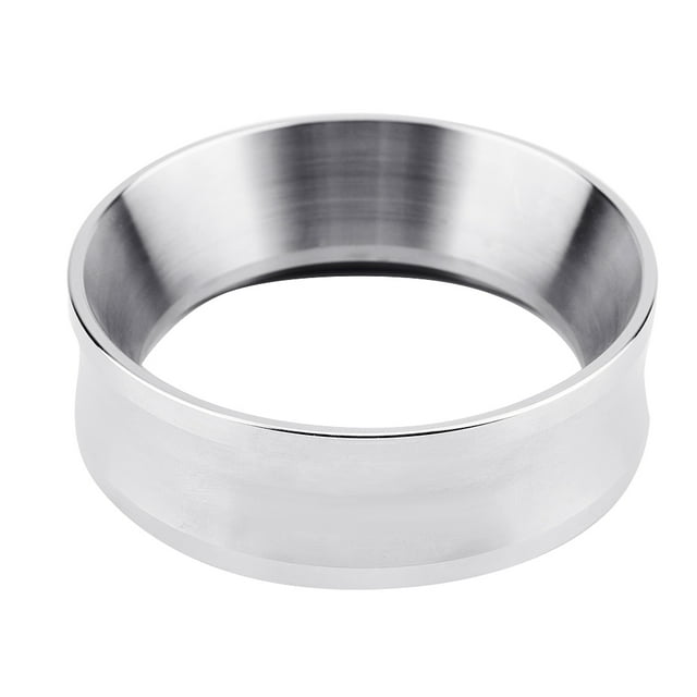 Entonnoir à Café, Entonnoir de Dosage Expresso en Acier Inoxydable Entonnoir de Remplacement de Bague de Dosage de Café Compatible avec P-ortafilter(L)