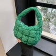 thumbnail image 5 of Kukuzhu Small Quilted Tote Bag for Women, Soft Puffer Tote Bag Lightweight Designer Pleated Hobo Bags Handbag Puff Bags, 5 of 7