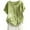 Green, variant on YANHAIGONG Cotton Linen Dandelion Shirts for Women Plus Size, Summer Beach Short Sleeve Casual Loose Comfy Tunic Tops,Vintage Casual Plus Size Tunic Comfy Loose Fit Tshirts