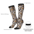 thumbnail image 4 of Pofeuu Leopard Print Stockings, Adult Running Hiking Socks for Youth and Adult, 4 of 6