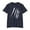 CVC Midnight Navy, variant on Effete Feline Claw Marks Scratch Unisex CVC Jersey T-Shirt